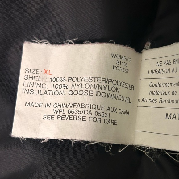 Vintage Women’s Woolrich Goose Down Filled Quilted Jacket - Picture 11 of 13